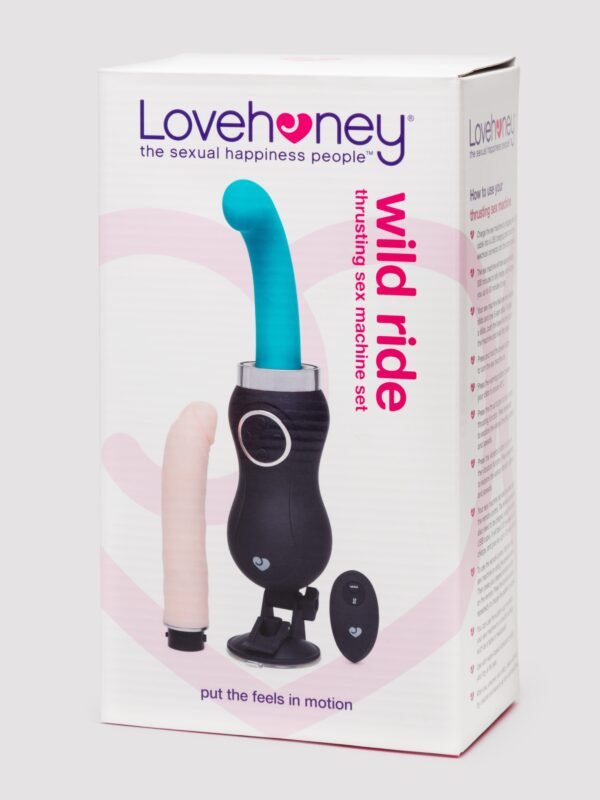 Lovehoney Wild Ride Remote Control Warming Thrusting Sex Machine Set