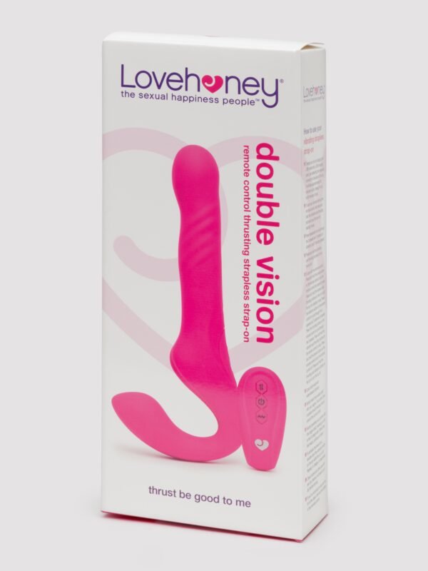 Lovehoney Double Vision Remote Control Thrusting Strapless Strap-on