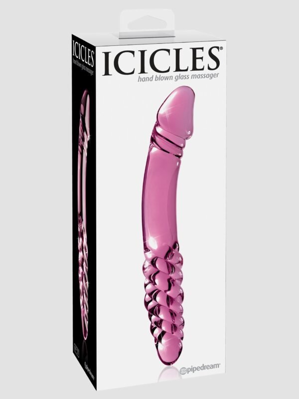 Icicles No 57 Realistic Double Ended Glass Dildo