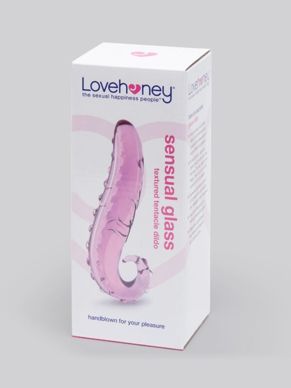 a21487g75092_7 Lovehoney Tentacle Textured Sensual Glass Dildo