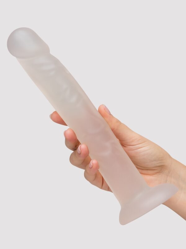 BASICS Clear Suction Cup Dildo 10 Inch