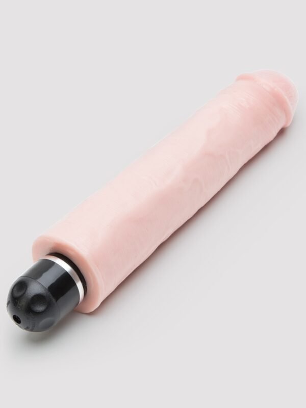 King Cock Extra Quiet Realistic Dildo Vibrator 10 Inch