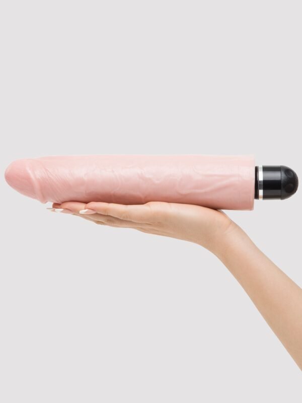 King Cock Extra Quiet Realistic Dildo Vibrator 10 Inch