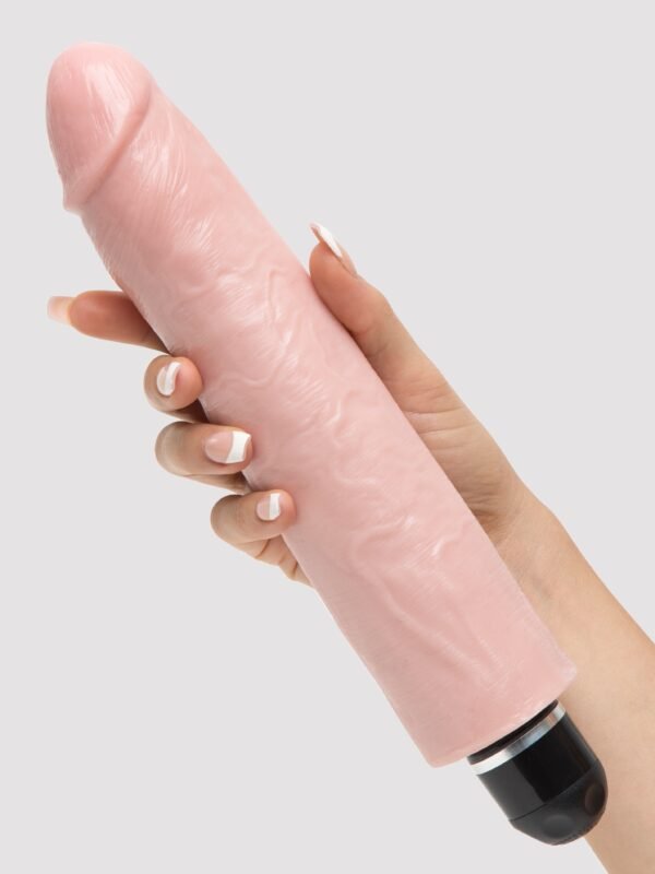King Cock Extra Quiet Realistic Dildo Vibrator 10 Inch