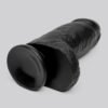 King Cock Mega Chubby Realistic Black Suction Cup Dildo 7 Inch
