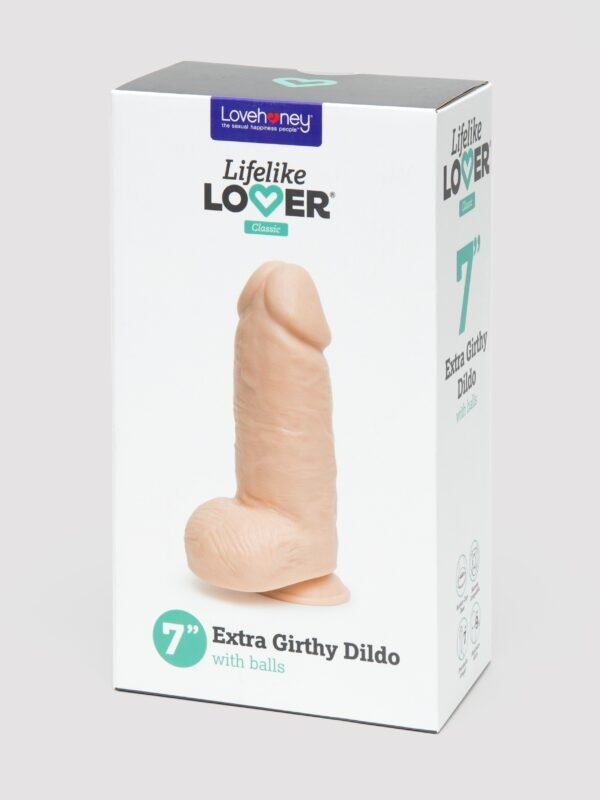 Lifelike Lover Classic Extra Girthy Dildo 7 Inch