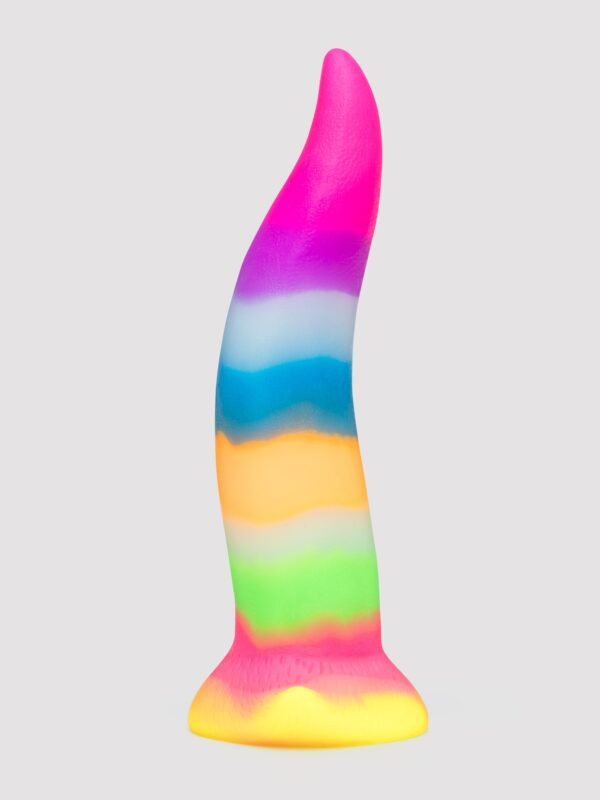 Creature Cocks Kiss Tongue Glow-In-The-Dark Silicone Dildo