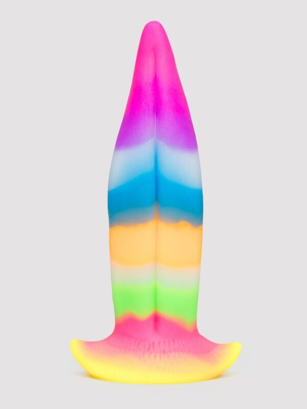 Creature Cocks Kiss Tongue Glow-In-The-Dark Silicone Dildo