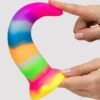 Creature Cocks Kiss Tongue Glow-In-The-Dark Silicone Dildo