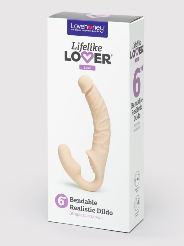 Lifelike Lover Luxe Posable Realistic Silicone Strapless Strap-On