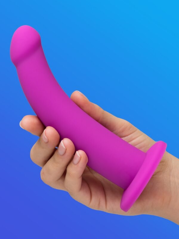 a30709g52030_2 Lovehoney Curved Silicone Suction Cup Dildo 7 Inch