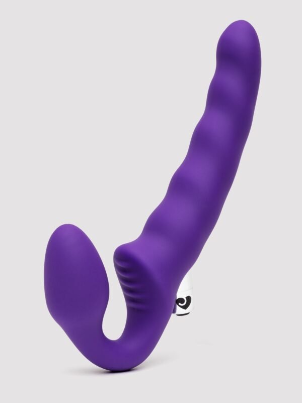 a44359g86372_1 Lovehoney Deep Dive Posable Rechargeable Vibrating Strapless Strap-On