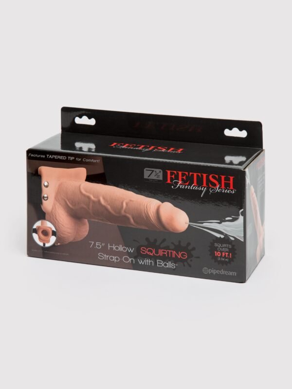 Fetish Fantasy Ejaculating Hollow Strap-On 7.5 Inch