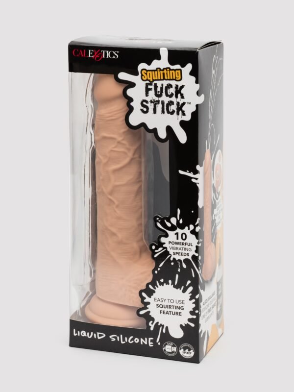 Squirting 10 Function Rechargeable Dildo Vibrator 7 Inch