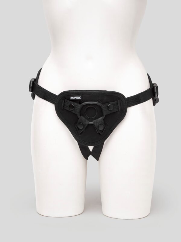 a47365g84886_2 Doc Johnson Vac-U-Lock Vibrating Dual-Density Ultraskyn Harness Set (Flesh Tan)