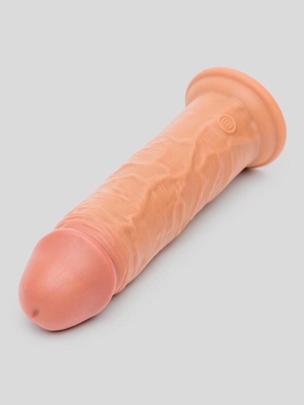 King Cock Elite Dual-Density Vibrating Realistic Dildo Flesh Tan 8 Inch