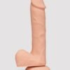 Lifelike Lover Classic Dual-Density Silicone Dildo with Balls 8 inch - Flesh Pink