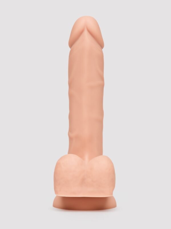 Lifelike Lover Classic Dual-Density Silicone Dildo with Balls 8 inch - Flesh Pink