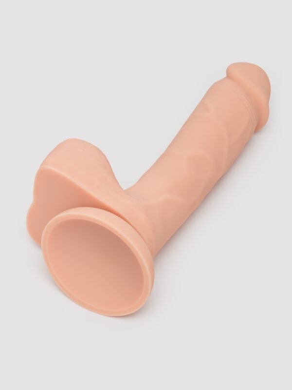 Lifelike Lover Classic Dual-Density Silicone Dildo with Balls 8 inch - Flesh Pink