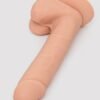 Lifelike Lover Classic Dual-Density Silicone Dildo with Balls 8 inch - Flesh Pink