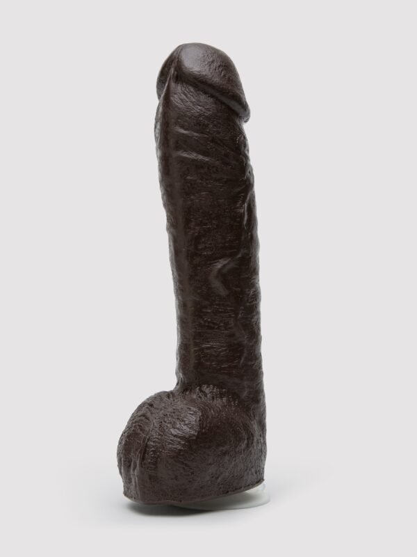 12107_1 Doc Johnson Bam Black Realistic Vac-U-Lock Large Cock 10.5 Inch