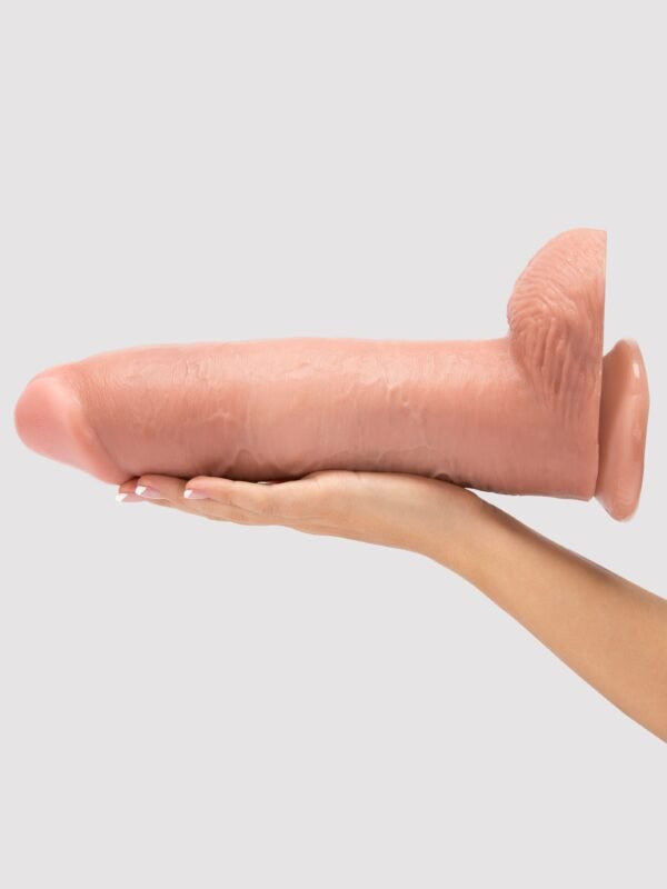 King Cock Mega Girthy Ultra Realistic Suction Cup Dildo 10.5 Inch