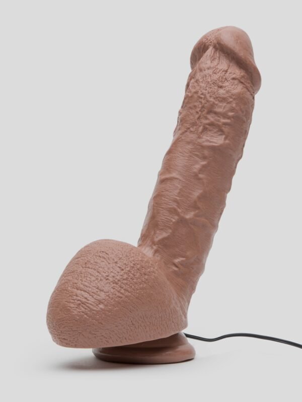 Shane Diesel Vibrating Realistic Suction Cup Dildo with Balls 10 Inch