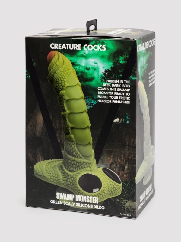 Creature Cock Swamp Monster Silicone Scaly Dildo