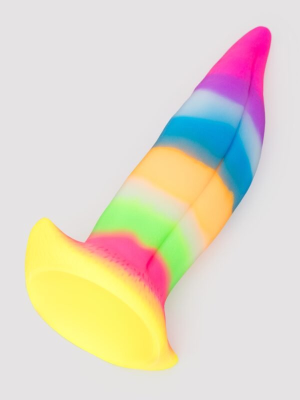 Creature Cocks Kiss Tongue Glow-In-The-Dark Silicone Dildo