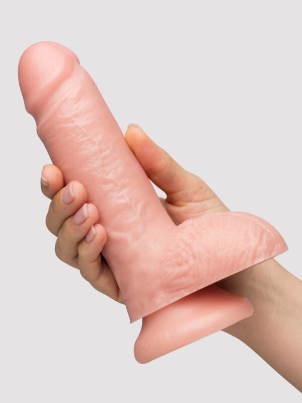 King Cock Ultra Realistic Suction Cup Dildo with Balls 5.5 Inch