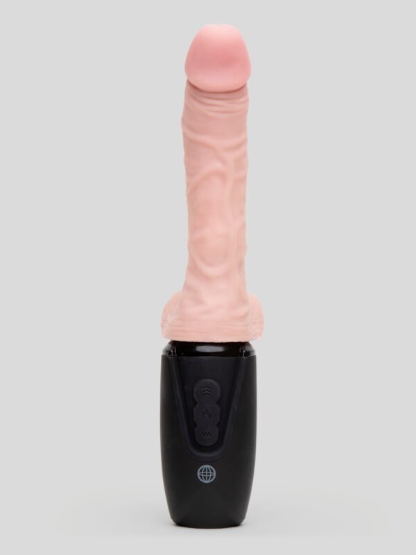 King Cock Ultra Realistic Thrusting Warming Realistic Vibrator 6 Inch