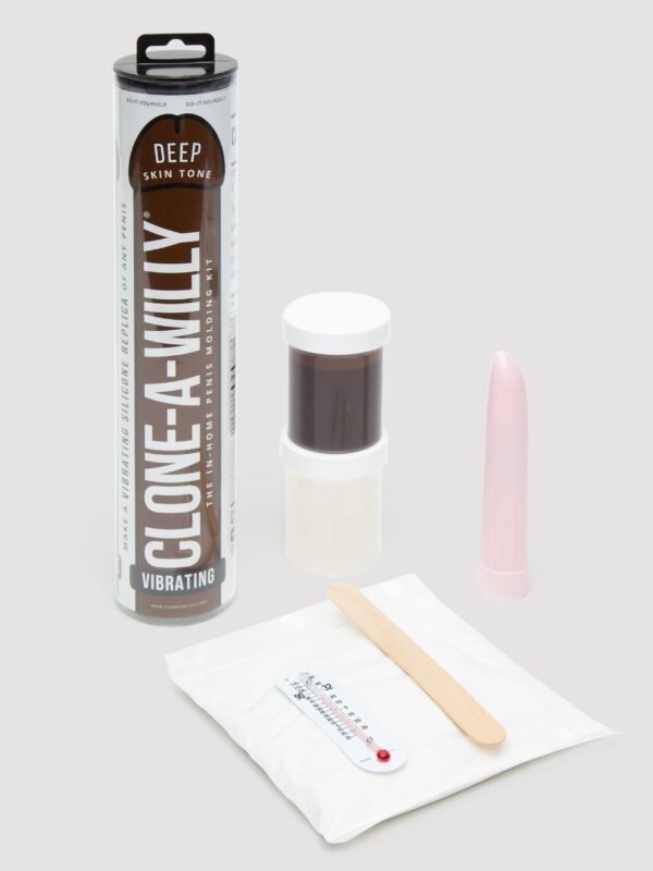 Clone-A-Willy Vibrator Moulding Kit Dark Skin Tone