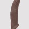 Lovehoney Real-Feel Penis Extender 1.5 Inch with Ball Loop - Flesh Brown