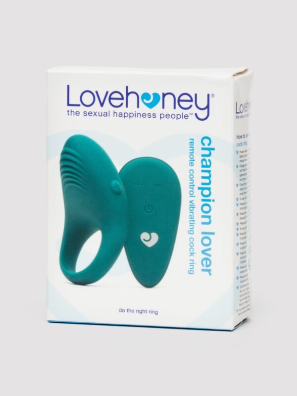 Lovehoney Champion Lover Remote Control Rechargeable Cock Ring