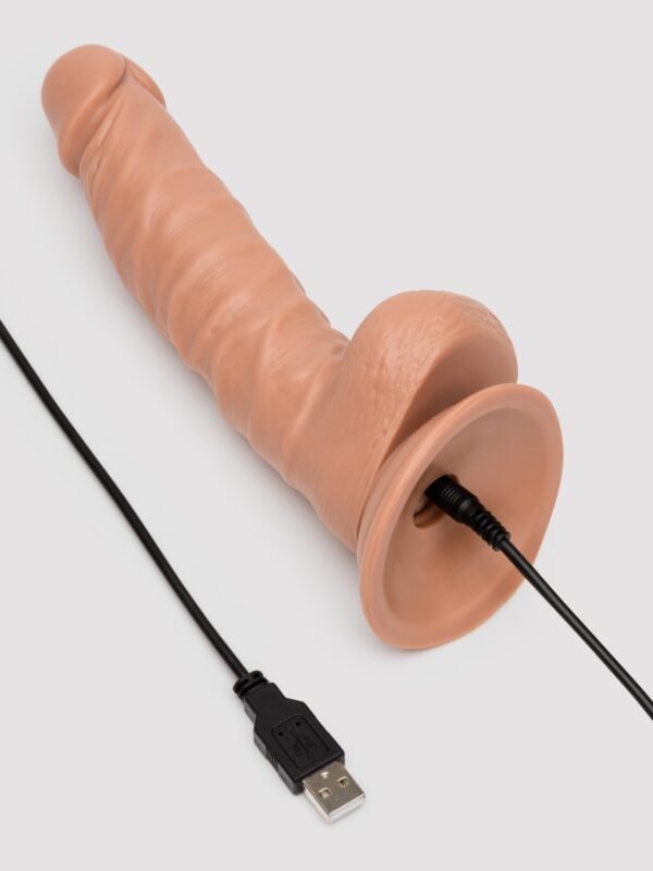 a40333g86980_4 Lifelike Lover Classic Remote Control Rechargeable Realistic Dildo 8 Inch