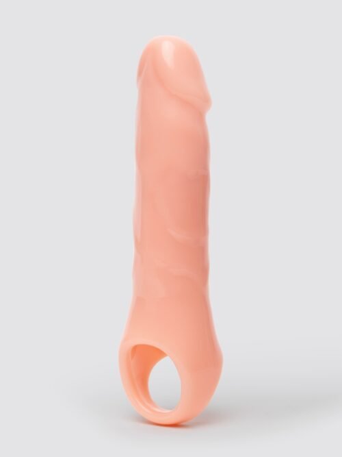 Lovehoney Mega Mighty Penis Extender with Ball Loop Flesh Pink