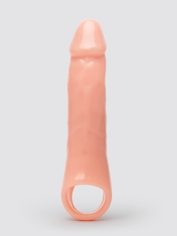 Lovehoney Mega Mighty Penis Extender with Ball Loop Flesh Pink