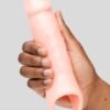 Lovehoney Mega Mighty Penis Extender with Ball Loop Flesh Pink