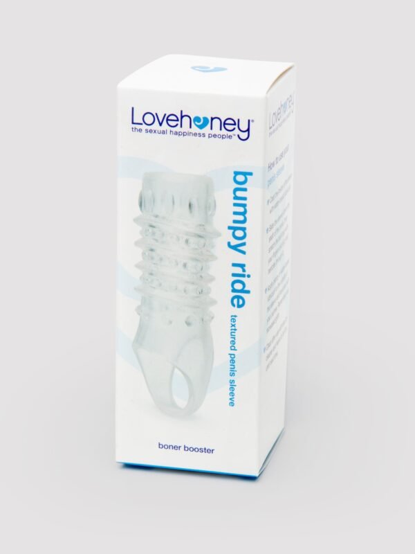 Lovehoney Bumpy Ride Textured Penis Sleeve with Ball Loop