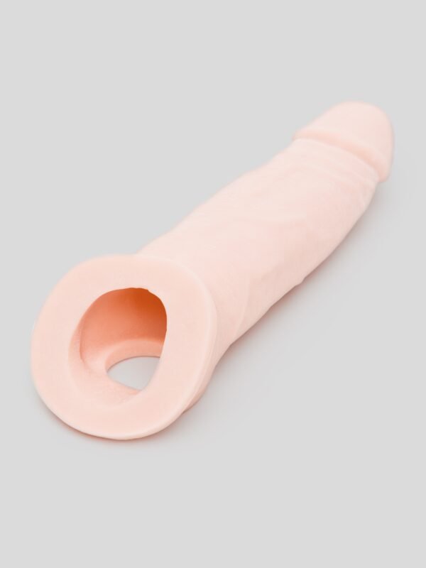 Lovehoney Real-Feel Penis Extender 1.5 Inch with Ball Loop - Flesh Pink
