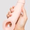 Lovehoney Real-Feel Penis Extender 1.5 Inch with Ball Loop - Flesh Pink