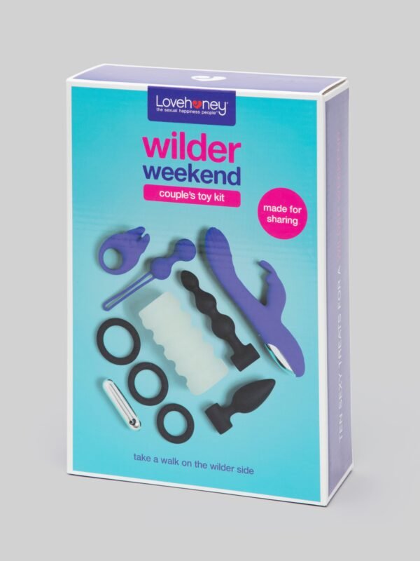 Lovehoney Wilder Weekend Rechargeable Couple's Sex Toy Kit (10 Piece)