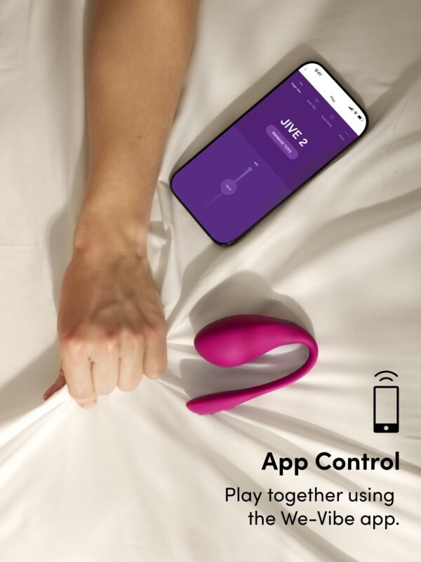 86981_5 We-Vibe Jive 2 App Controlled Rechargeable Love Egg Vibrator