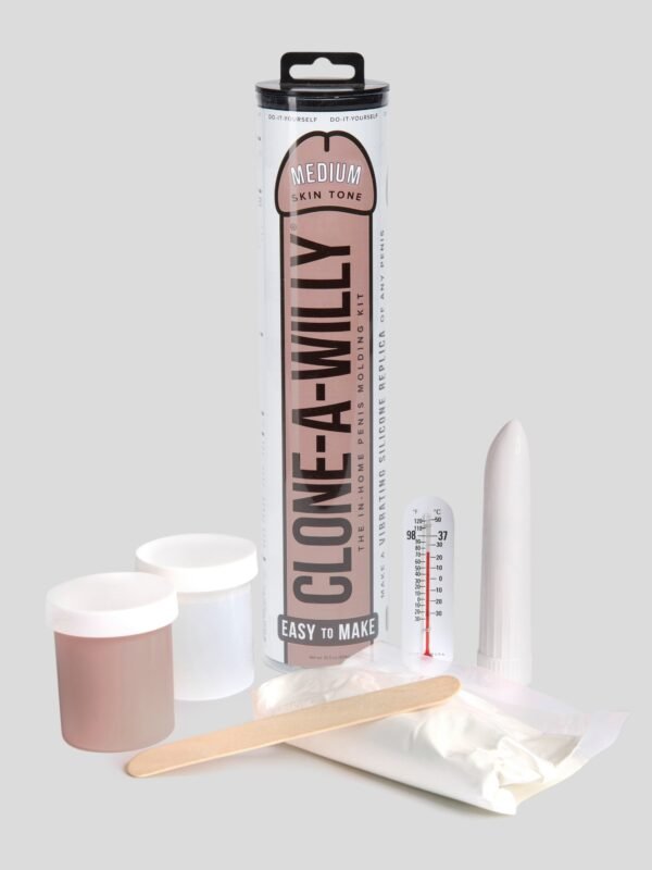 Clone-A-Willy Vibrator Molding Kit Medium Skin Tone