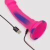 Lifelike Lover Luxe Realistic Multicoloured Silicone Vibrating Dildo 7 Inch
