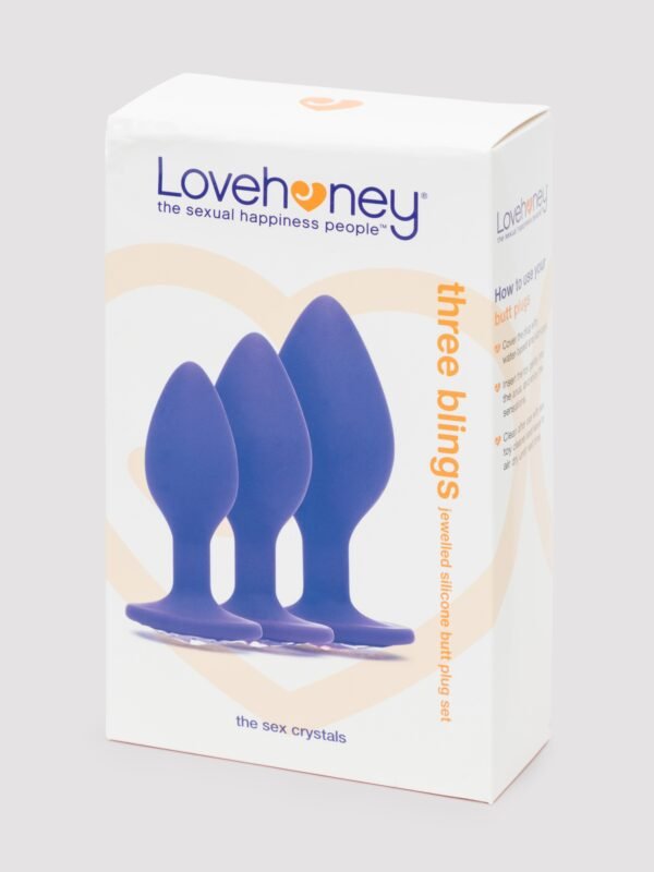 a46748g83939_5 Lovehoney Jeweled Silicone Butt Plug Set