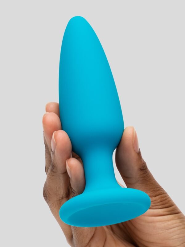 Rainbow Tapered Silicone Butt Plug Set (3-Piece)