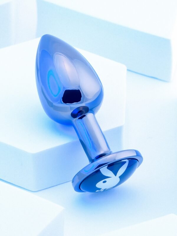 Playboy Tux Small 2.5 Inch Metal Butt Plug