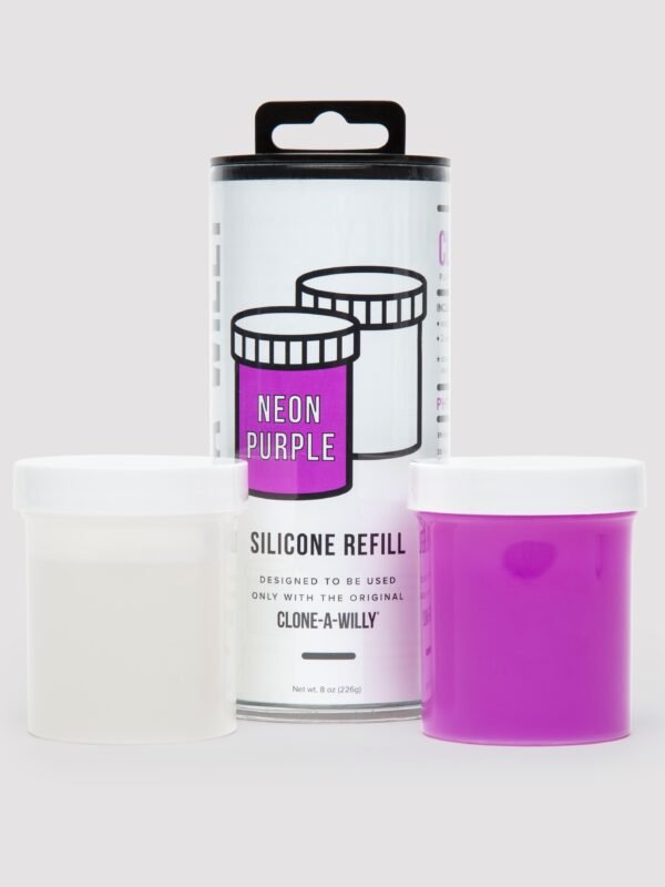 a36112g76936_1 Clone-A-Willy Neon Purple Silicone Refill