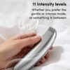 Womanizer Pro Silver Grey Rechargeable Clitoral Suction Stimulator